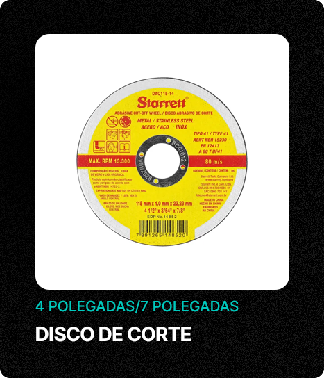 Disco de corte