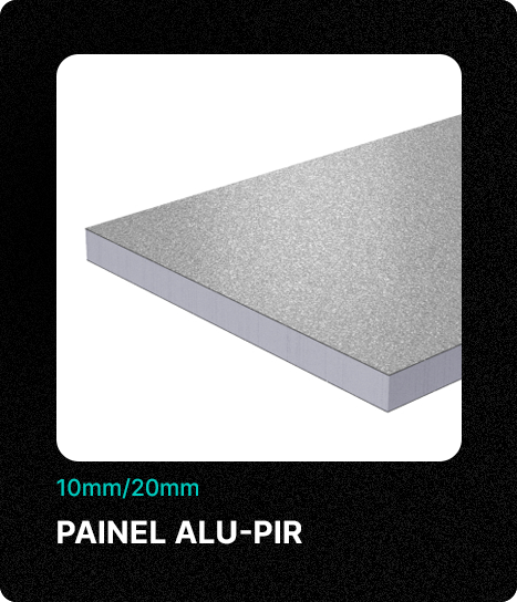 Painel alu-pir